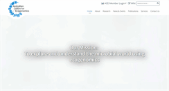 Desktop Screenshot of ecogenomic.org
